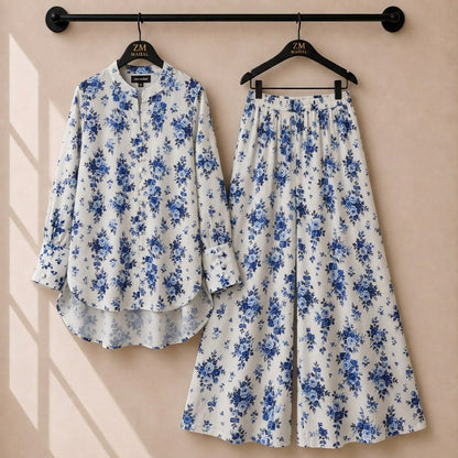 Pure Swiss Lawn Digital Printed Co-Ord Set (2PC)