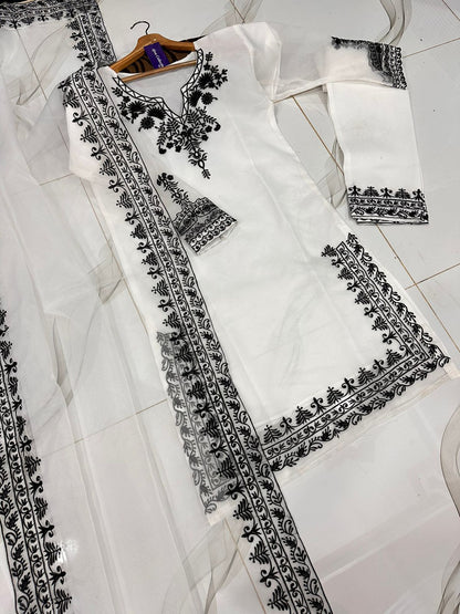 Daman emb 3 piece