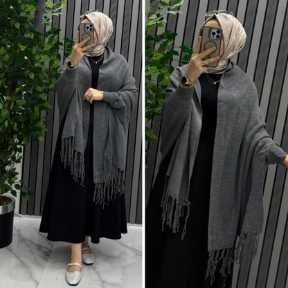 Shawl shoulder