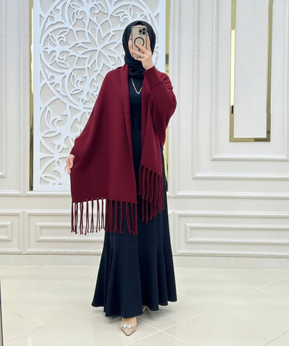 Shawl shoulder