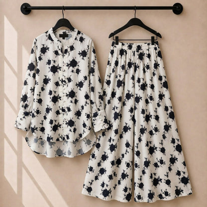 Pure Swiss Lawn Digital Printed Co-Ord Set (2PC)
