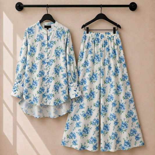 Pure Swiss Lawn Digital Printed Co-Ord Set (2PC)