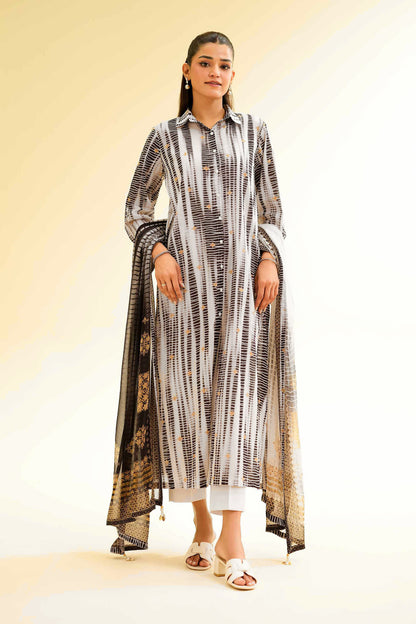 Zebra print long 3 pcs