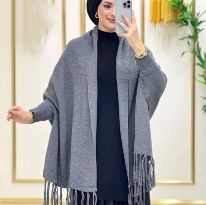 Shawl shoulder
