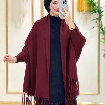 Shawl shoulder