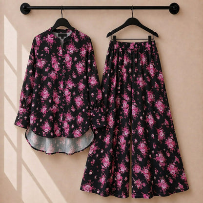 Pure Swiss Lawn Digital Printed Co-Ord Set (2PC)